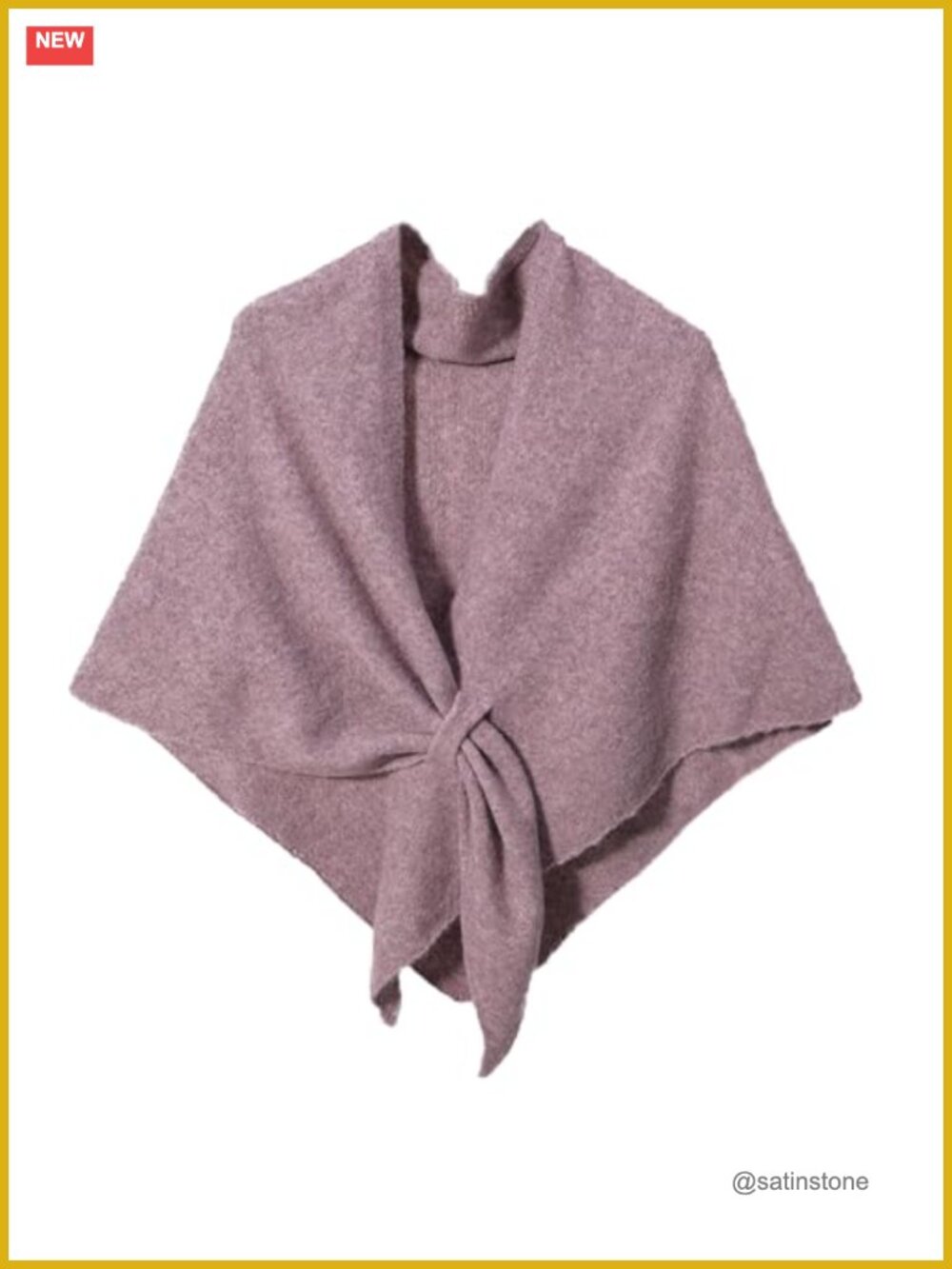 Women's Knit Pashmina Shawl Wrap Cardigan Winter Cape Scarf Cover-Up